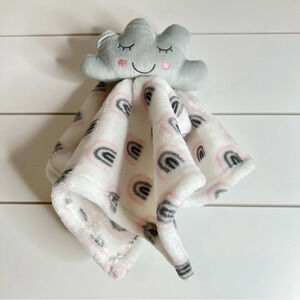 Baby Boys' and Girls' Cloud Rainbow Plush Blanket Security‎ Snuggie. OS.